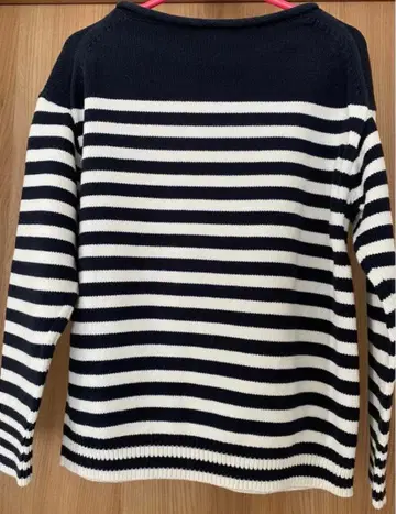 23구 보더 코튼 니트