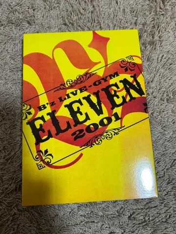 B'z LIVE-GYM ELEVEN 2001 DVD