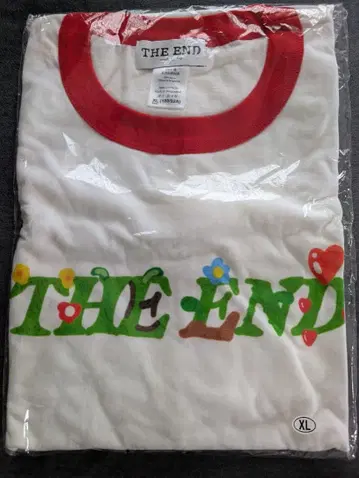 아이나 더 엔드 굿즈 [ 해피 THE END 링거 T셔츠 ]