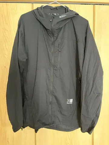 karrimor 후드 부착 나일론 자켓 블랙