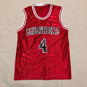 슬램덩크 SHOHOKU 4 농구 게임 셔츠