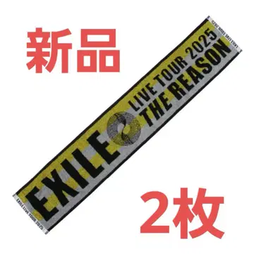 새상품 EXILE 'THE REASON' 투어 머플러 타월 2장 세트
