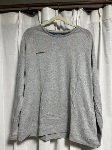 MAMMUT 그레이 긴팔 셔츠