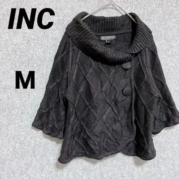 해외 구제 의류 [ INC ] 케이블 니트 가디건 M 사이즈 7부 소매