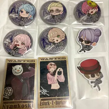 갱스터 보스 페스티벌 캔뱃지 스티커 폴라로이드