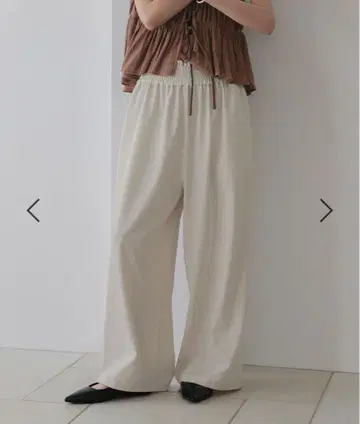 개더 와이드 이지 팬츠 LOWRYSFARM