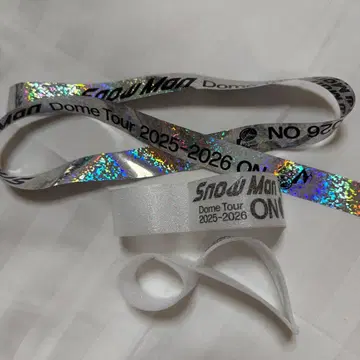 Snow Man ON 돔 투어 은색 테이프, 낙하물 세트