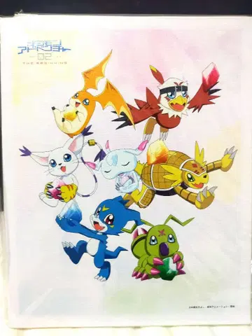 디지몬 어드벤처02 비기닝 캔버스 보드 아트