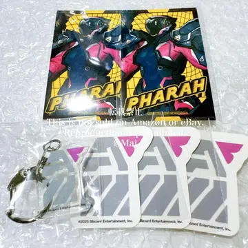 파라 키링 폴라로이드 스티커 Overwatch2 오버워치