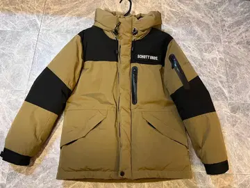 SCHOTT BROS. 후드 부착 다운 자켓