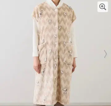 스누피 따뜻한 입는 담요 그린 M~L