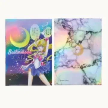 세일러문 카페 오로라 클리어 파일 (키 비주얼)