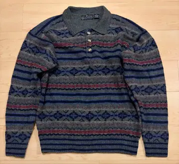 Graphite 울 니트 스웨터 올 패턴