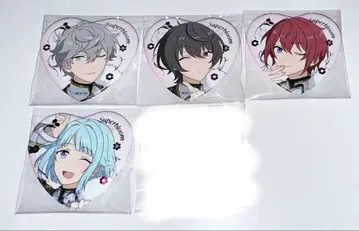 앙스타 스타포니 하트 캔뱃지 이즈미 리츠 카사 스바루 소 4개 세트