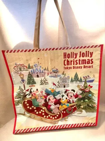 디즈니 크리스마스 쇼핑백 2025 쇼핑 봉투