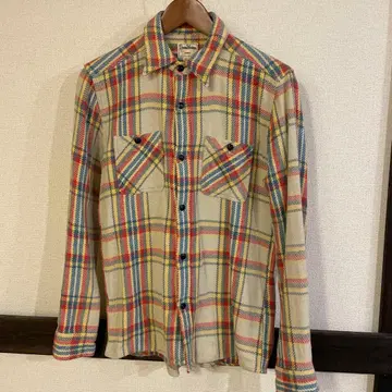 Denim 플란넬 셔츠 드님