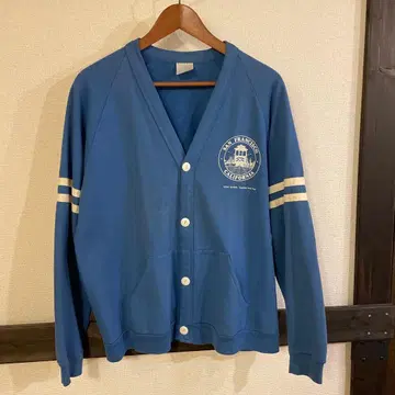 빈티지 맨투맨 가디건