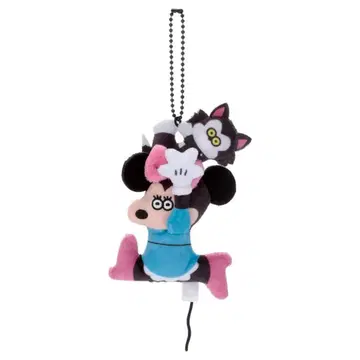 마츠모토 세이지 볼 체인 마스코트 미니 마우스 & 피가로