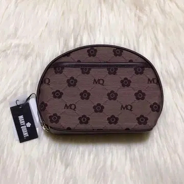 [택 포함 새상품] MARY QUANT 마리콴트 모노그램 자카드 파우치