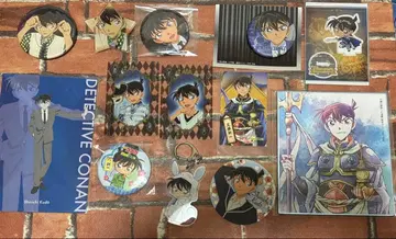 명탐정 코난 남도일(쿠도 신이치) 앱 키링 agf 캔뱃지 붉은 수학여행