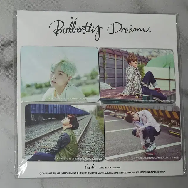 BTS 방탄 버터플라이드림 마그넷