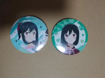 니지가사키 영화 완결편 트레이딩 캔뱃지 시오리코 2개 세트
