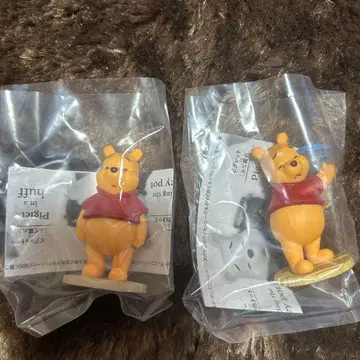 푸우 패니 페이스 가챠가챠 2개 세트