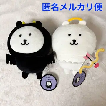 나가노 캐릭터 천사 & 악마 봉제 인형 2종 세트