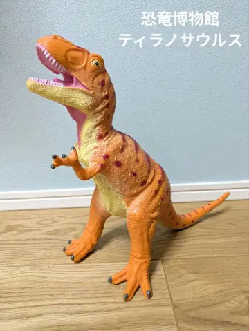 공룡 박물관 티라노사우루스 피규어