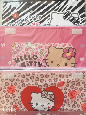 헬로키티 수납 박스 3개 묶음 판매 시마무라