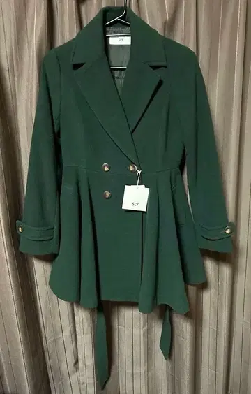 SLY 코트 새상품 그린 택 포함