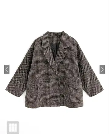 GRL 글렌체크 트위드 자켓 at2131