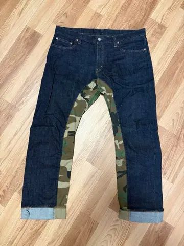 코지마 Kojima Genes 스트레이트 데님 40 사이즈 콤비