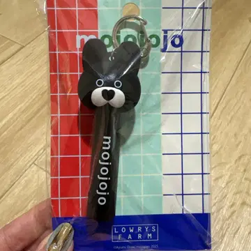 LOWRYSFARM mojojojo 립캡키참 블랙토끼