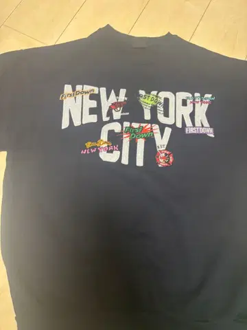 FIRST DOWN NEW YORK CITY 맨투맨 L