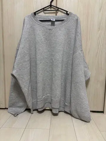 러셀 애슬레틱 그레이 맨투맨 3XL