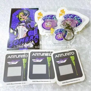 솜브라 키링 폴라로이드 Overwatch2 오버워치