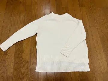 PLST 화이트 니트 스웨터 M 사이즈