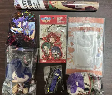 앙스타 홍월 칸자키 소마 봉제 인형 파우치 아크릴 스탠드 클리어 포스터