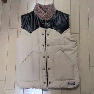 짐마스터 다운 베스트 베이지/블랙