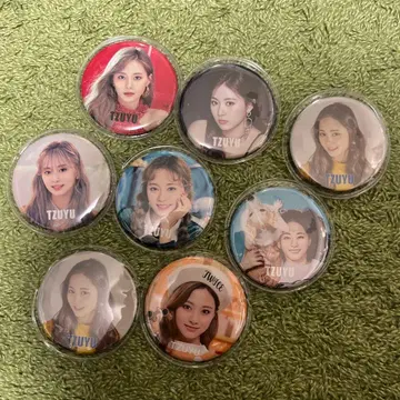 TZUYU K-POP 캔뱃지 8개 세트
