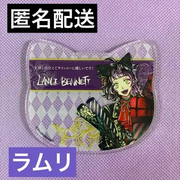 악마고양이 난자타운 아크릴 코스터 라무