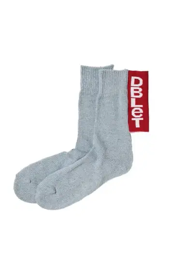 더블렛 리사이클 데님 택 삭스 양말