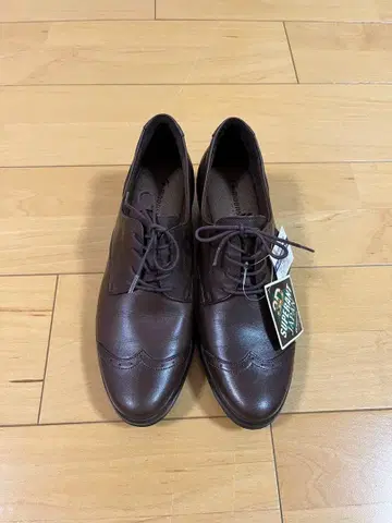 문스타 발수 가공 신발 브라운 25cm 택 포함 새상품