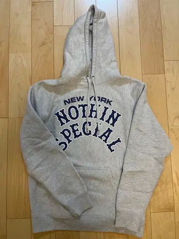 NEW YORK NOTHIN SPECIAL 후드티 그레이