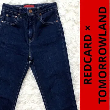 별주 투모로우랜드 REDCARD 하이웨스트 데님 팬츠 23