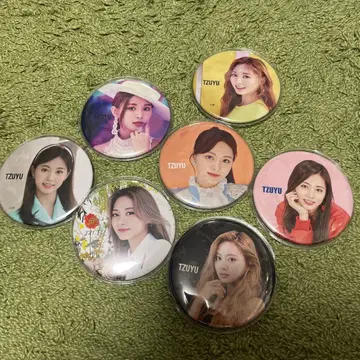 TZUYU 캔뱃지 7개 세트