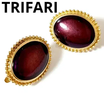 트리파리 TRIFARI 귀찌 빈티지 골드 vintage