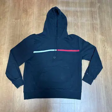 TOMMY HILFIGER 블랙 후드티 XXL