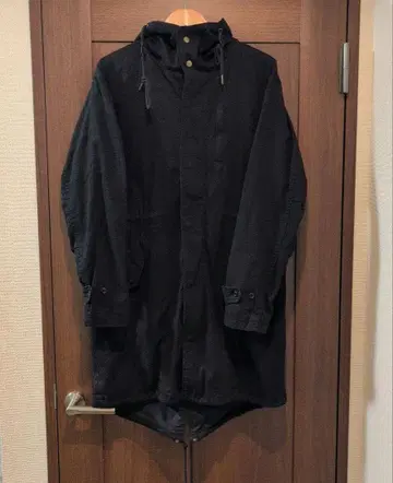 밀리터리 코트 M 사이즈 블랙